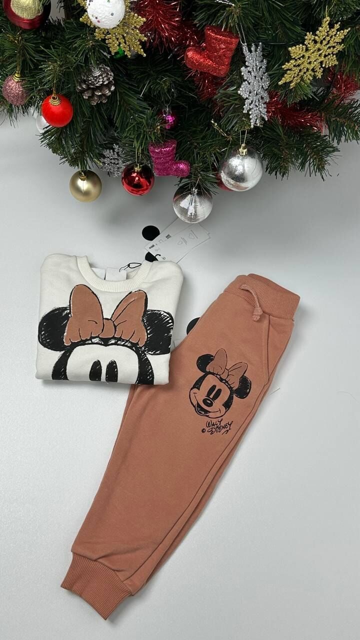 Orj. Marka Zra Minnie Mause Kız Çocuk Takım