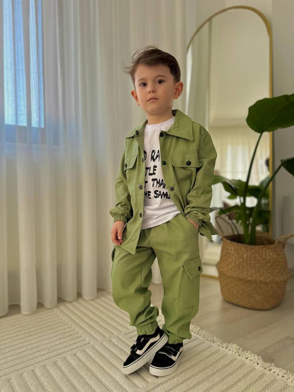 3'lu Gabardin Takim