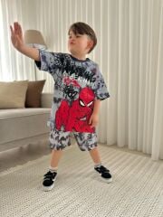 Spidermen Tam Pamuk Çocuk Takım