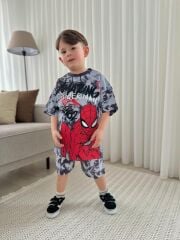 Spidermen Tam Pamuk Çocuk Takım