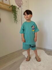 Mickey Mouse Tam Pamuk Çocuk Takım