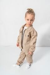 Gabardin 3'lu Erkek Çocuk Takım