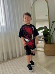 Spidermen Tam Pamuk Çocuk Takım