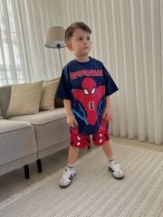 Spidermen Tam Pamuk Çocuk Takım