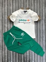 Adidas Kabartma Baskı Erkek Çocuk Takım