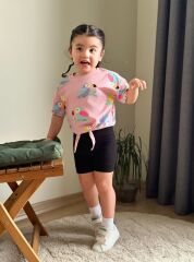 Papağan Taytlı Kız Çocuk Takım