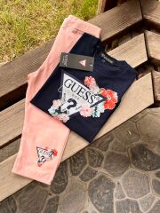 Guess Çiçekli Kız Çocuk Takım