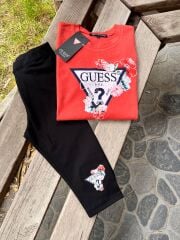 Guess Çiçekli Kız Çocuk Takım
