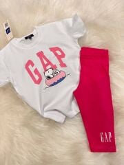 Gap İthal Kız Çocuk Taytlı Takım ( Taytımız Capridir )
