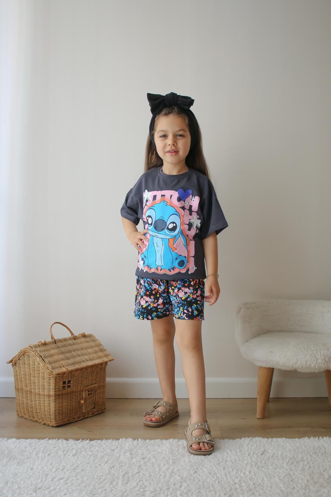 Stitch Tam Pamuk Çocuk Takım