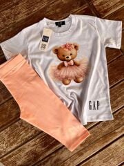 Gap İthal Teddy Kız Çocuk Takım ( Capri Tayt )