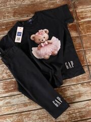 Gap İthal Teddy Kız Çocuk Takım ( Capri Tayt )