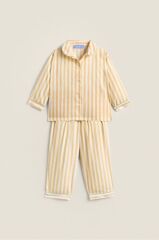 Yeni Sezon Çizgili Unisex Pijama Takımı