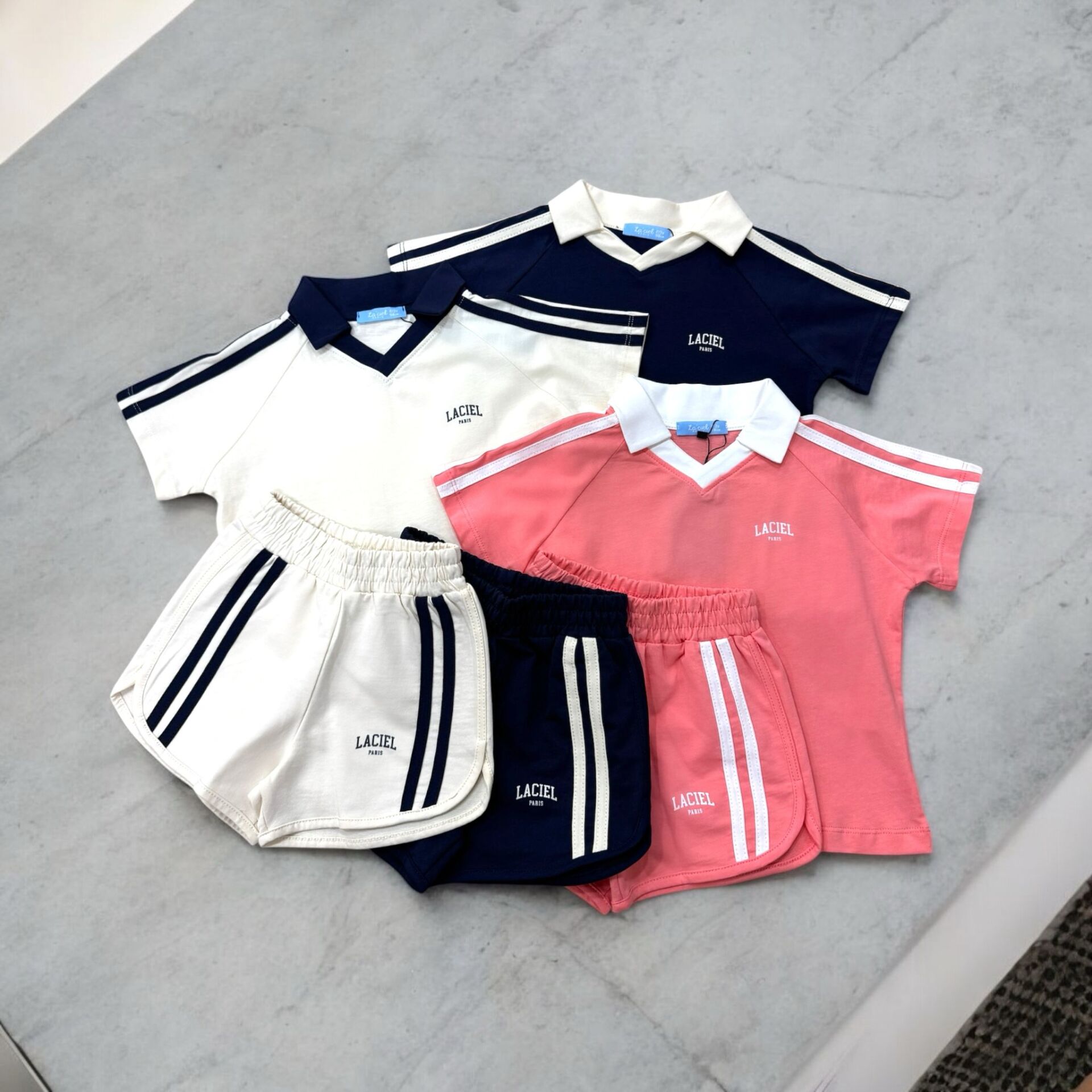 Lcoste Yaka Unisex Çocuk Takım