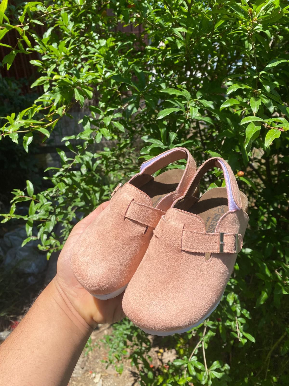 Birkenstock Pembe Ortapedik Sandalet Terlik