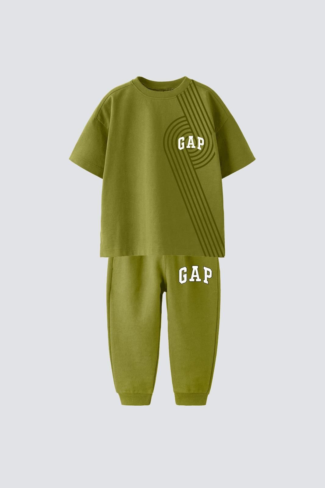 Gap Çizgi Detay Yeşil Takım