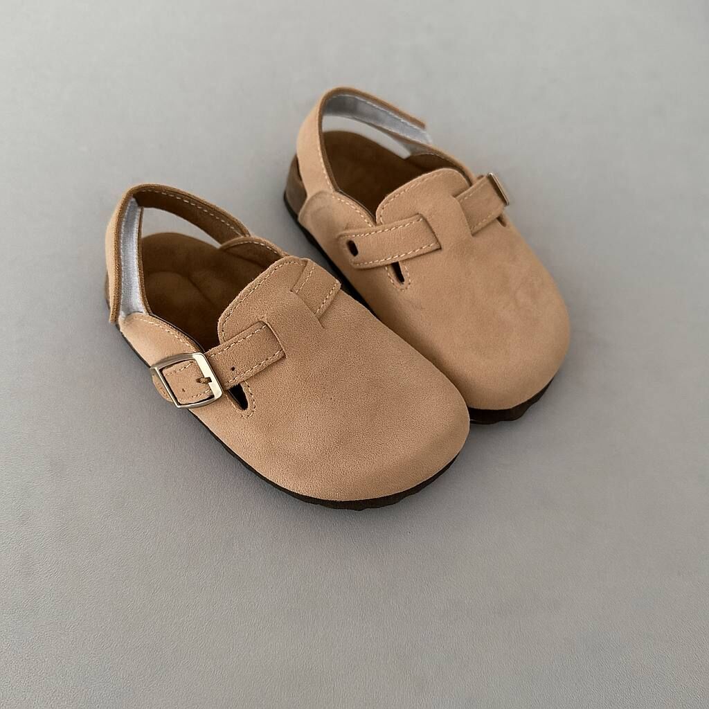 Birkenstock Bej Ortopedik Çocuk Sandalet & Terlik