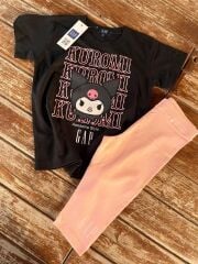 Gap İthal Kuromi Kız Çocuk Takım ( Capri Tayt )