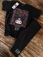 Gap İthal Kuromi Kız Çocuk Takım ( Capri Tayt )