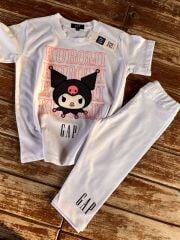 Gap İthal Kuromi Kız Çocuk Takım ( Capri Tayt )