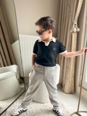 Lcoste Yaka Jogger Pantalon Erkek Çocuk Takım