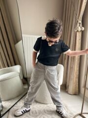 Lcoste Yaka Jogger Pantalon Erkek Çocuk Takım