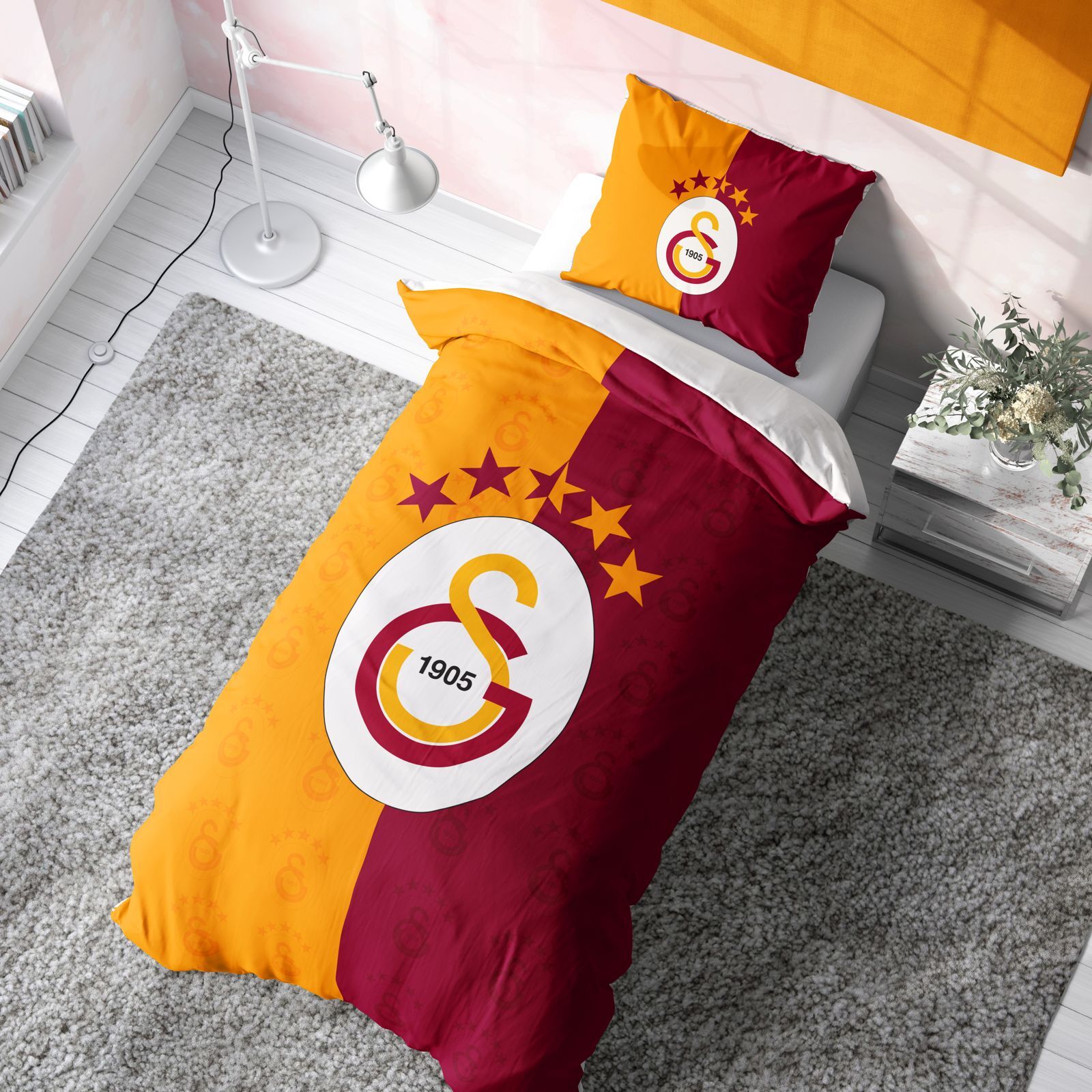 Gs Ranforce Tam Pamuk Nevresim Takımı