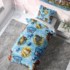 Paw Patrol Ranforce Tam Pamuk Nevresim Takımı