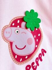 Peppa Çilek Detay Taytlı Kız Çocuk Takım