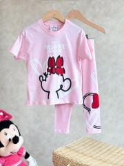 Minnie Mause Ponpon Detay Taytlı Kız Çocuk Takım