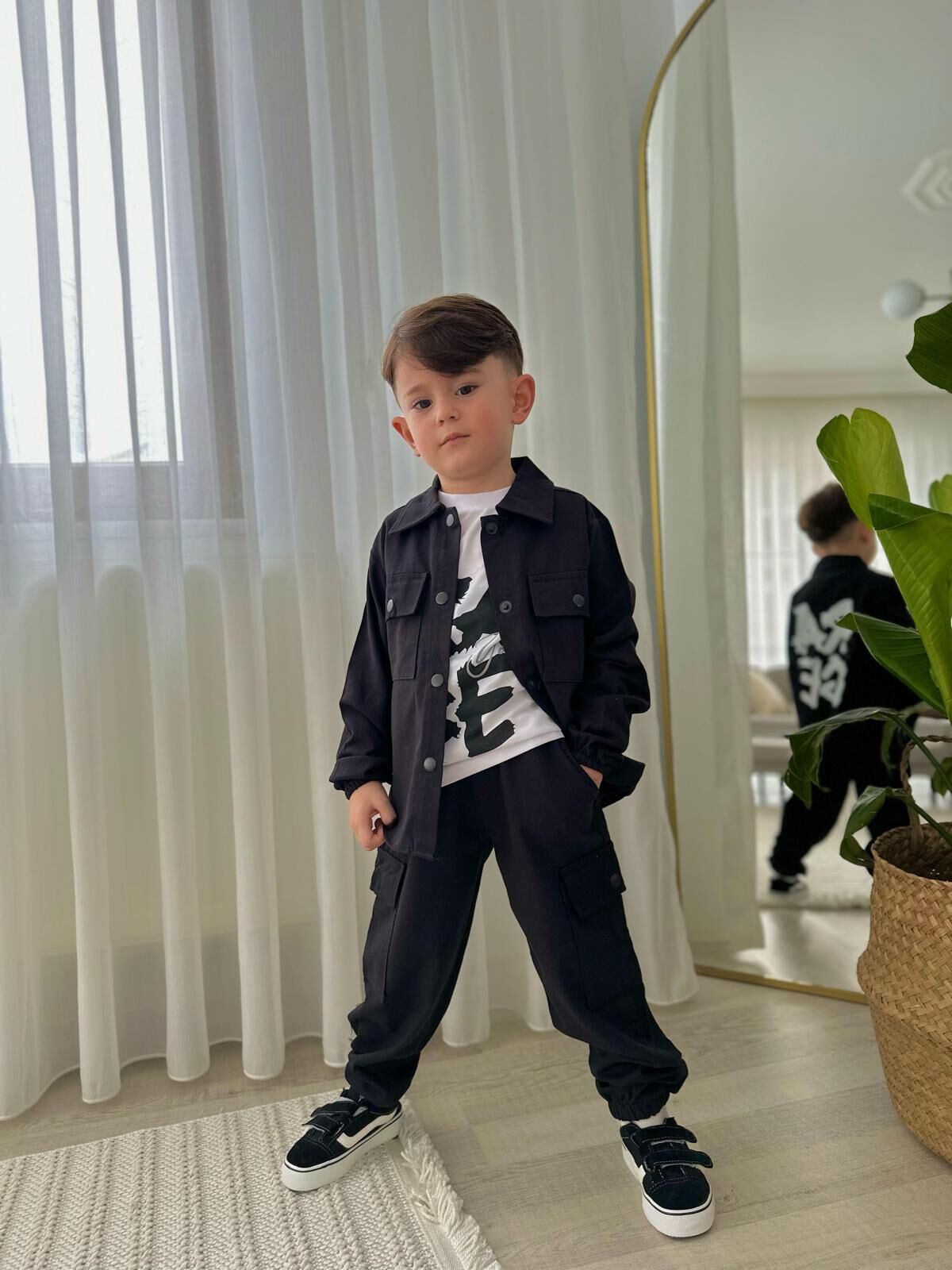 3'lu Gabardin Takım