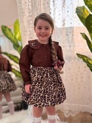 Leopar Balon Etekli (Toka hediyeli )
