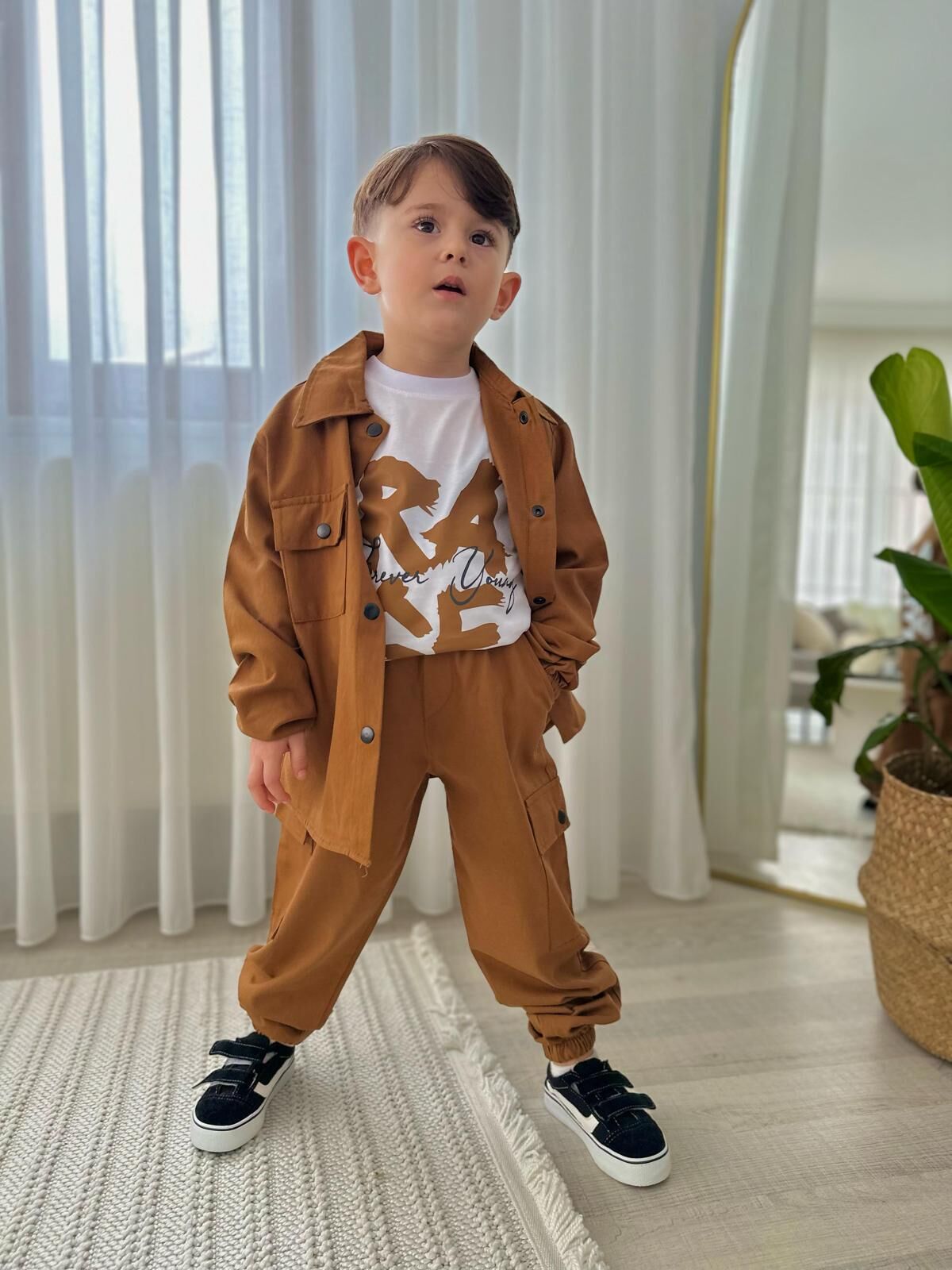 3'lu Gabardin Takım