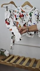 Yeni Yıl Temalı Kız Çocuk Takım