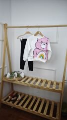 Bear Temalı Kız Çocuk Takım