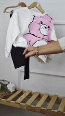 Bear Temalı Kız Çocuk Takım