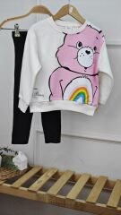 Bear Temalı Kız Çocuk Takım