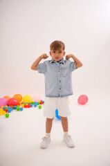 Jeans Şortlu Takım