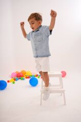 Jeans Şortlu Takım