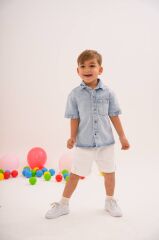 Jeans Şortlu Takım