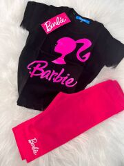 Barbie Capri Taytlı Kız Çocuk Takım