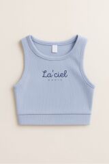 Laci'el Paris Crop Kız Çocuk Tshirt