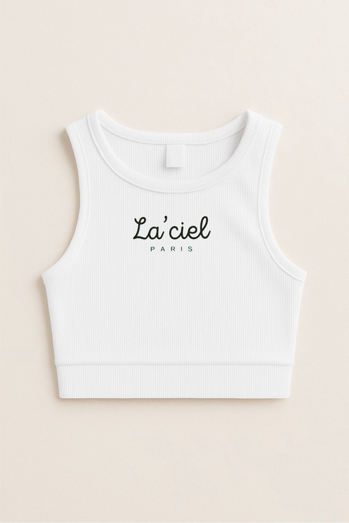 Laci'el Paris Crop Kız Çocuk Tshirt