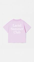 Laci'el Paris Lila Unisex Çocuk Tshirt