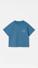 Laci'el Paris Petrol Mavi Unisex Çocuk Tshirt