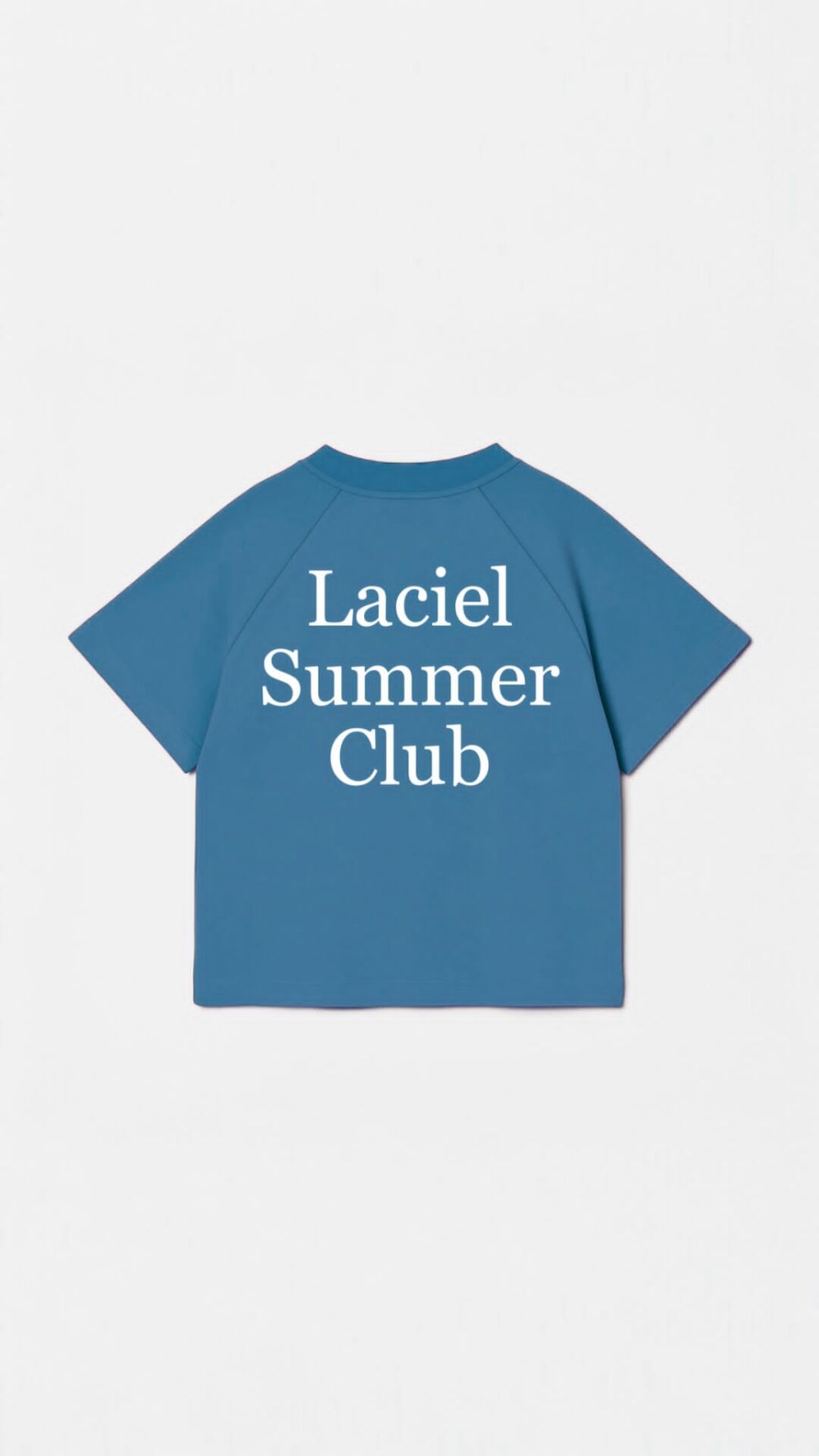 Laci'el Paris Petrol Mavi Unisex Çocuk Tshirt