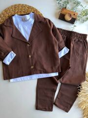 Pamuklu Keten Unisex Takım