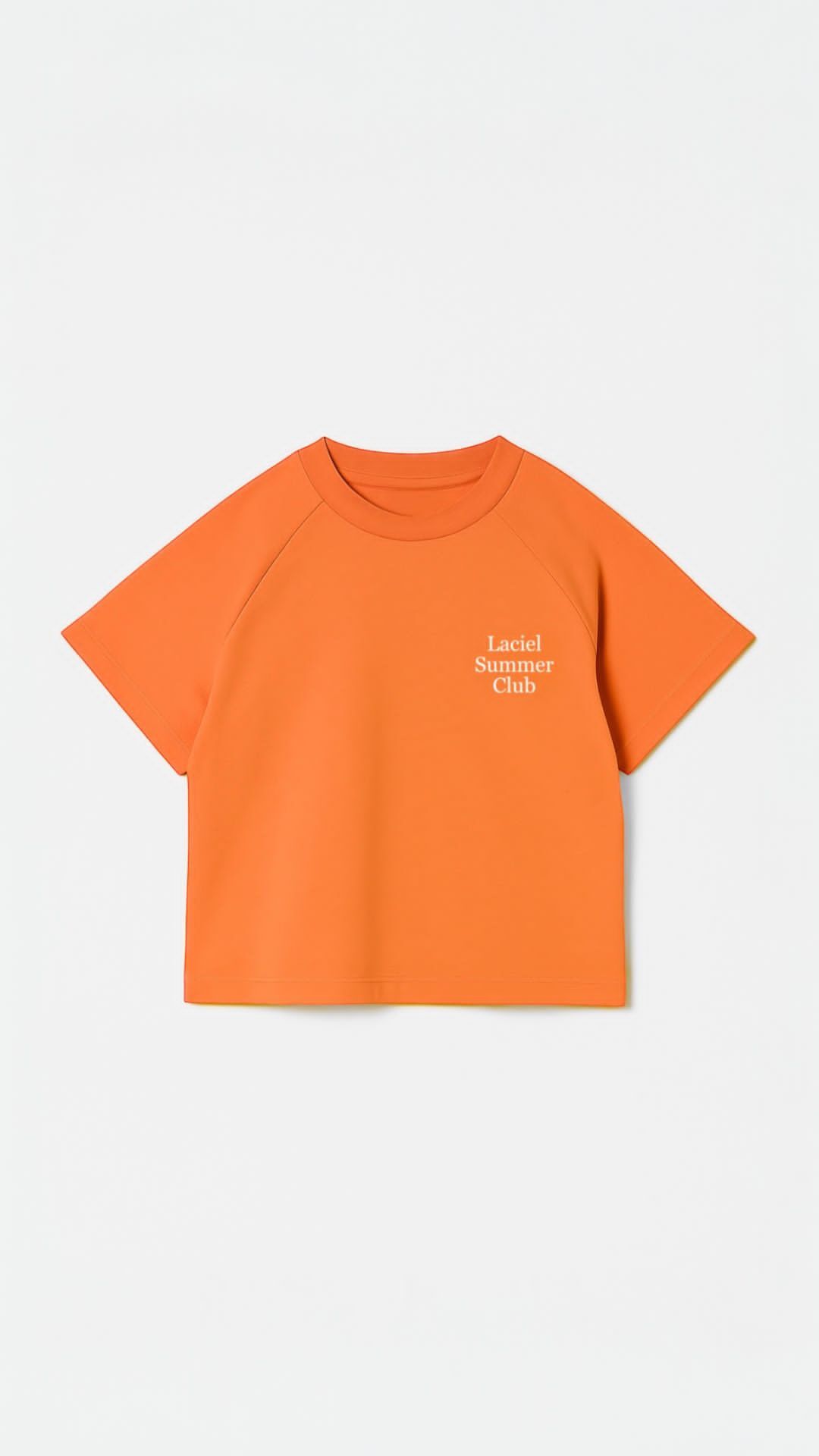Laci'el Paris Turuncu Unisex Çocuk Tshirt