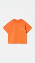 Laci'el Paris Turuncu Unisex Çocuk Tshirt