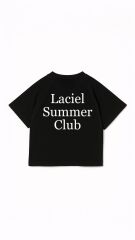 Laci'el Paris Siyah Unisex Çocuk Tshirt